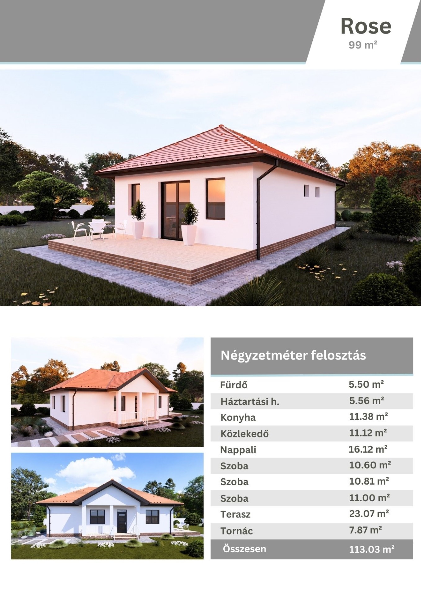 Rose - Kertvárosi LSH Készház